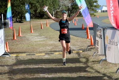 2024 Outer Banks Half Marathon Finish