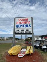 Outer Banks Sporting Events, Ocean Atlantic Rentals takes most creative Marquis!